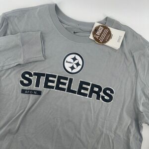 NEW Nike Pittsburgh Steelers Salute to Service Long Sleeve T Shirt Mens Medium